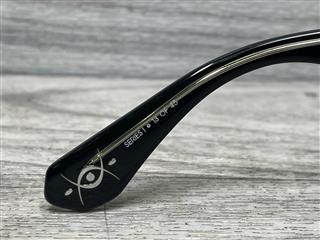 Mr. Leight JANE S Lava Oval Sunglasses ML2047-48-BK-PW/LAVA
